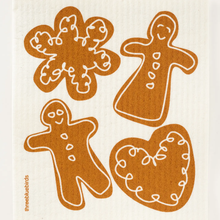 Load image into Gallery viewer, THREE BLUEBIRDS | Swedish Dishcloth - Holiday 2025