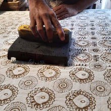 Load image into Gallery viewer, ICHCHA | Block Printed Organic Cotton Table Runner