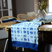 Load image into Gallery viewer, ICHCHA | Block Printed Organic Cotton Table Runner