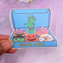 Load image into Gallery viewer, SPOOKY GLAM PAPER | Munster Donuts Vinyl Sticker