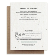 Load image into Gallery viewer, SMALL VICTORIES | Plantable  Herb Seed Holiday Cards 2025