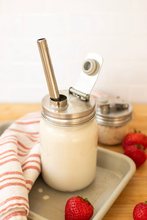 Load image into Gallery viewer, ZEFIRO | Pourable Stainless Steel Mason Jar Lid