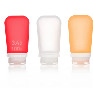 HUMANGEAR | GoToob+ Refillable Silicone Travel Bottles - 3pk
