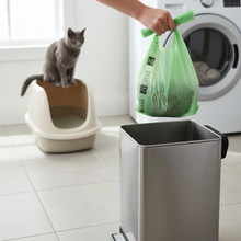 Load image into Gallery viewer, BEYOND GREEN | Planet Digestible Handled Cat LitterBags