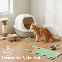 Load image into Gallery viewer, BEYOND GREEN | Planet Digestible Handled Cat LitterBags