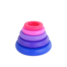 Load image into Gallery viewer, FOOD HUGGERS | Set of 5 Assorted Silicone Food Huggers
