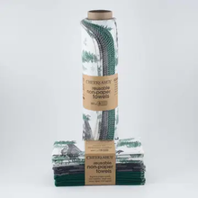 Load image into Gallery viewer, CHEEKS AHOY | Reusable Non-paper Towels - Holiday