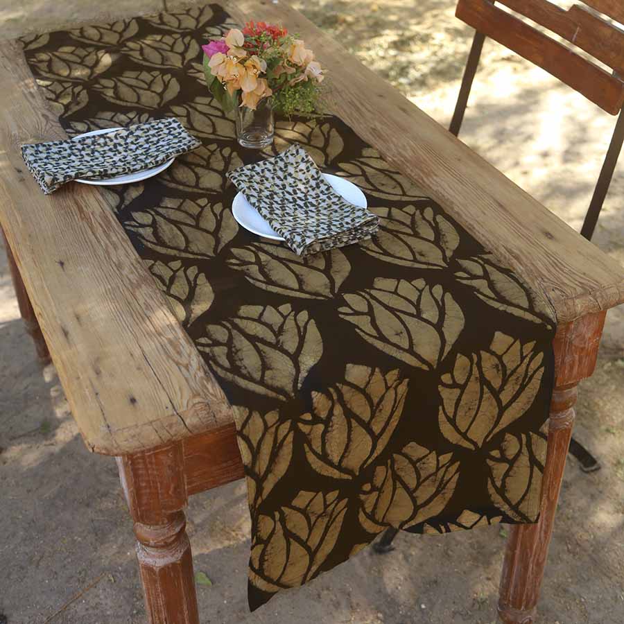 ICHCHA | Block Printed Organic Cotton Table Runner