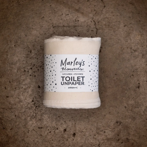 MARLEY'S MONSTERS | Toilet Unpaper Roll: Organic Cotton