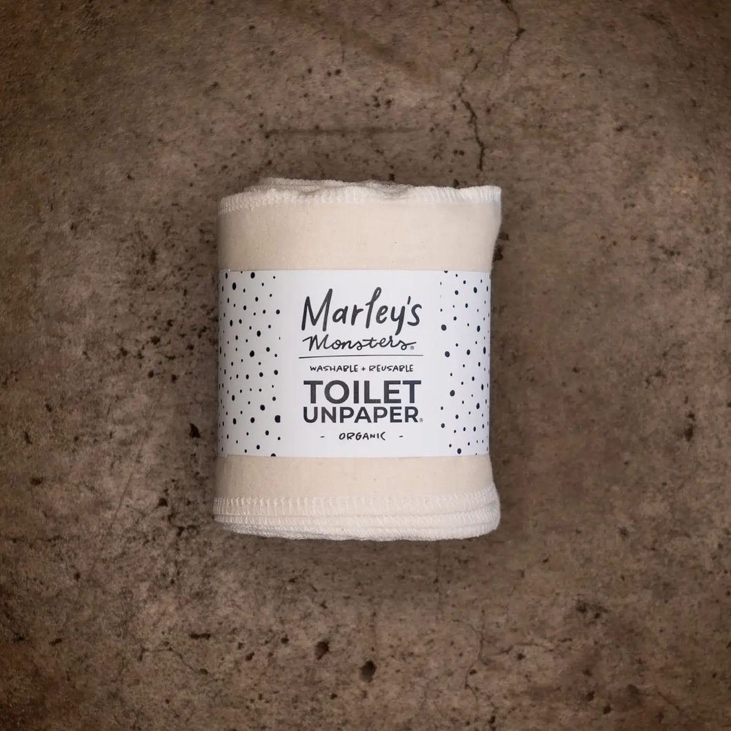 MARLEY'S MONSTERS | Toilet Unpaper Roll: Organic Cotton