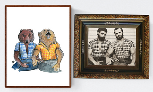 DARLING ILLUSTRATIONS | Affectionate Animals Series: Cards with Envelope