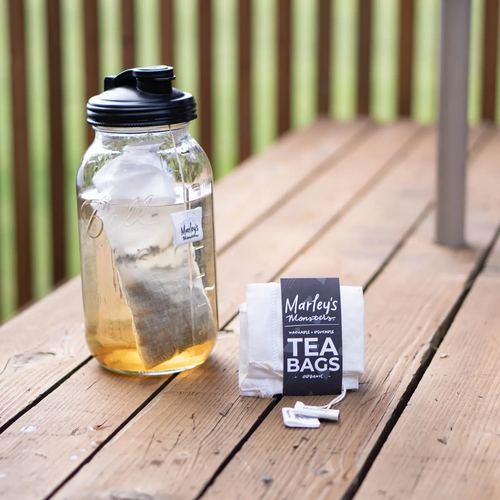 MARLEY'S MONSTERS | Organic Sun Tea Bags: Set of 2 - Linen