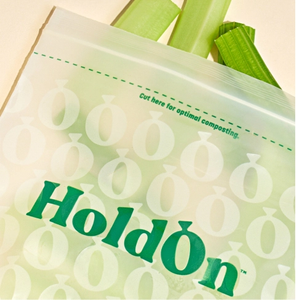 HoldOn BAGS | Compostable Zipseal Sandwich Bags (100pk)