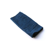 Load image into Gallery viewer, ICHCHA | Plant + Mineral Dyed Organic Cotton Napkins: Indigo Dots (set of 4)