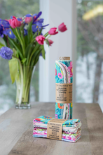 Load image into Gallery viewer, CHEEKS AHOY | Spring Collection: Pre-Rolled Reusable Non-paper Cotton Towels, 8pk