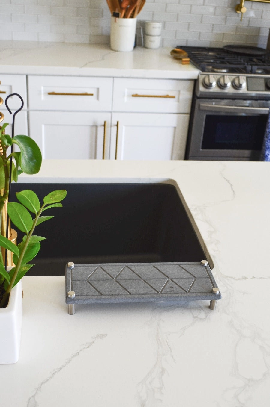 ME MOTHER EARTH | Quick-Dry Diatomite Sink Caddy