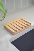 Load image into Gallery viewer, ME MOTHER EARTH | Bamboo Draining Soap Dish