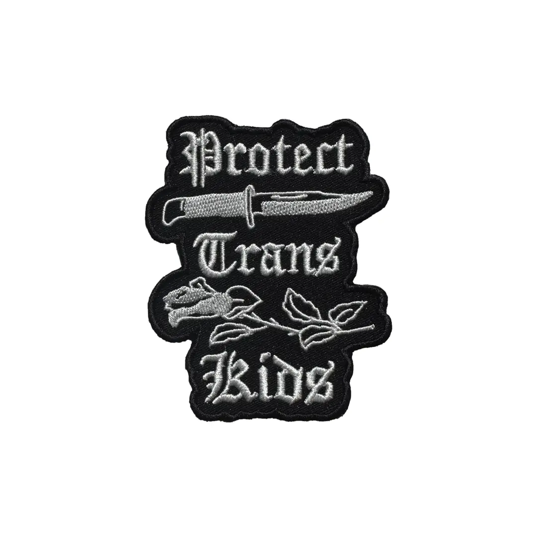 TRANSFIGURE PRINT CO |  Protect Trans Folks/Kids Embroidered Patch