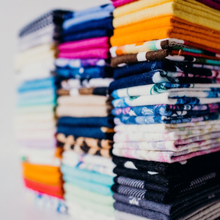 Load image into Gallery viewer, CHEEKS AHOY | Reusable Non-paper Cotton Towels - unrolled, 8pk