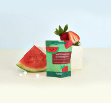 Load image into Gallery viewer, HUPPY | Kid&#39;s Toothpaste Tablets: Watermelon Strawberry - BULK by oz (container NOT included)