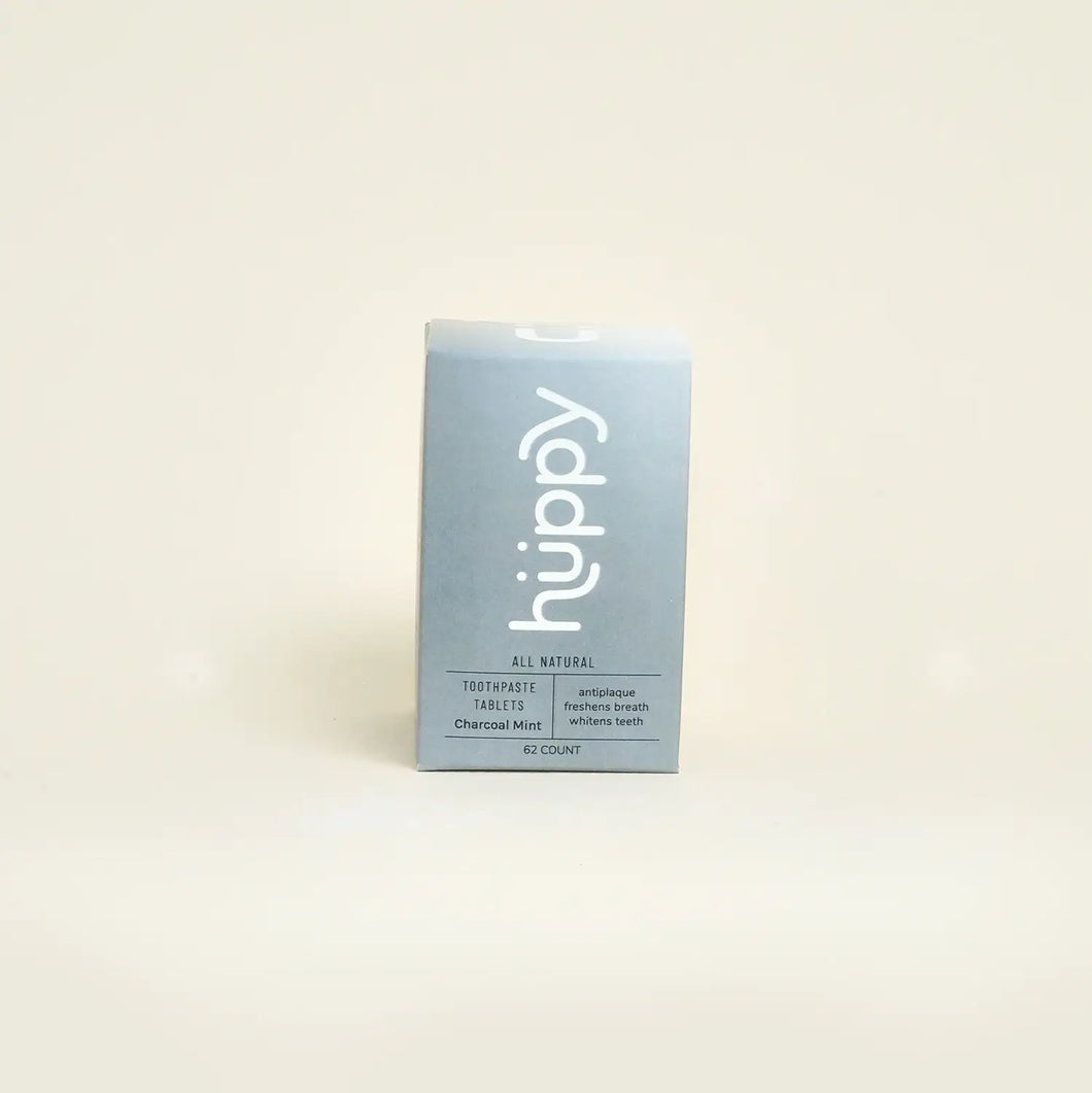 HUPPY | Toothpaste Tablets: Charcoal