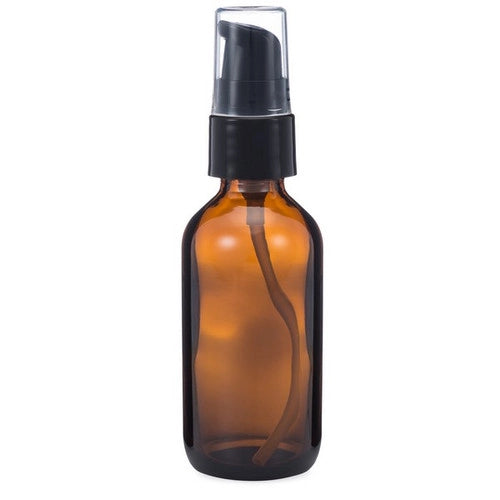 2oz Glass Bottle with Treatment Pump