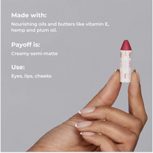 Load image into Gallery viewer, AXIOLOGY | Rosé Lip-to-Lid Balmie