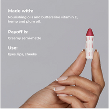 Load image into Gallery viewer, AXIOLOGY | Chestnut Lip-to-Lid Balmie