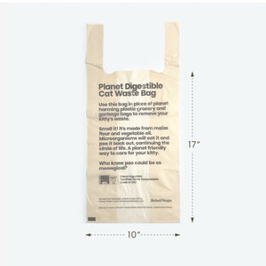 BOBA&VESPA | Planet Digestible Cat Litter Bags - 50 pk