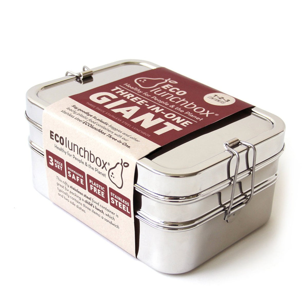 ECO LUNCHBOX | Three-in-One Giant Lunchbox