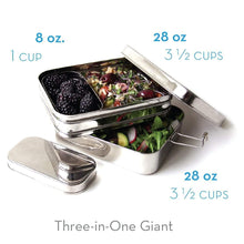 Load image into Gallery viewer, ECO LUNCHBOX | Three-in-One Giant Lunchbox