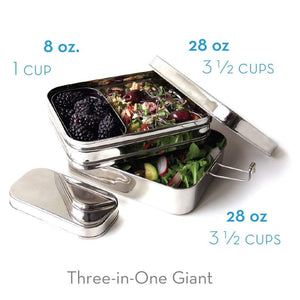 ECO LUNCHBOX | Three-in-One Giant Lunchbox