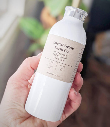 LOCUST GROVE FARM | Dry Shampoo in Refillable Aluminum Shaker