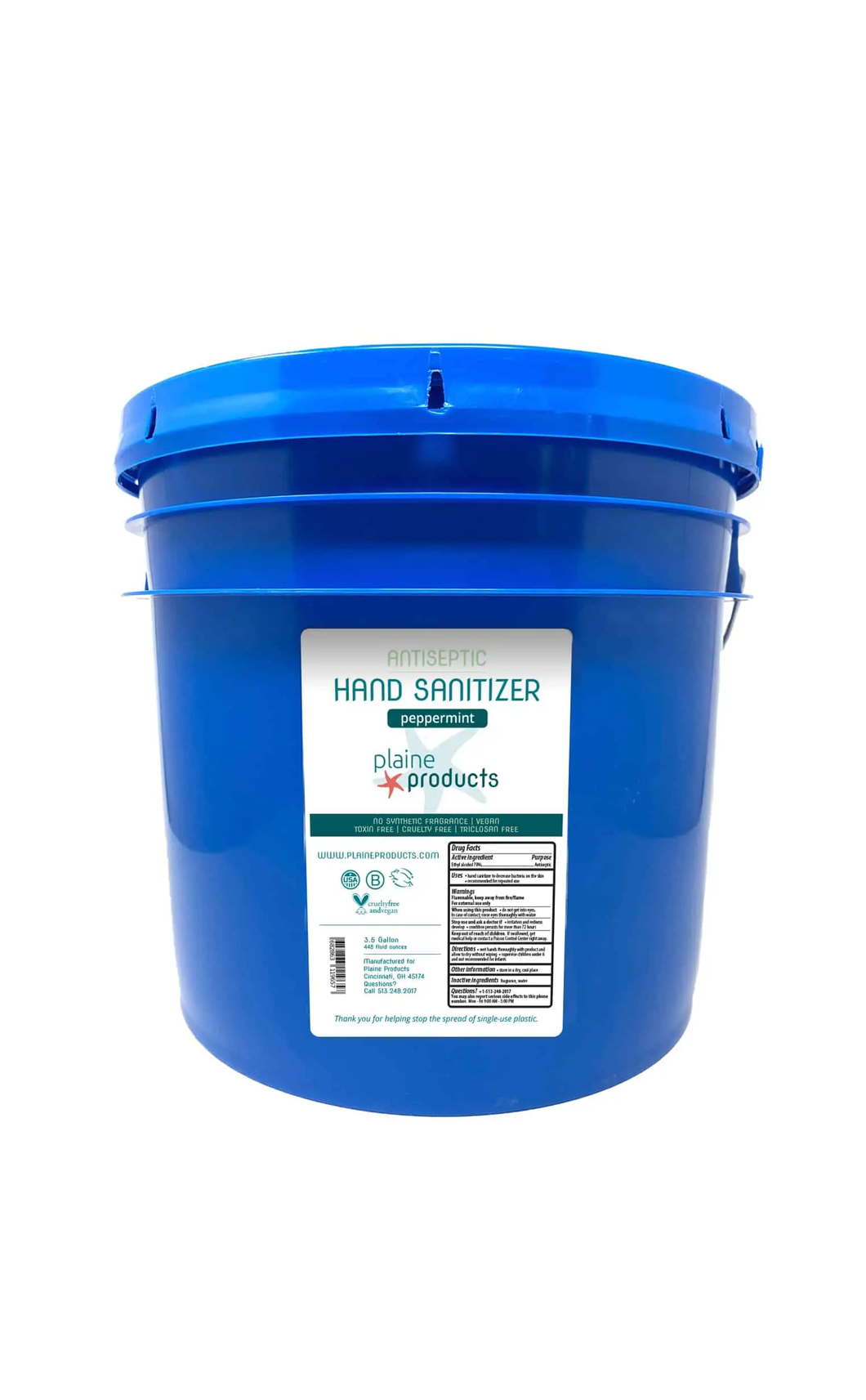 PLAINE PRODUCTS | Hand Sanitizer - Bulk by oz (container NOT included)