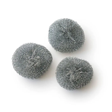 Load image into Gallery viewer, ECOLIVING | Steel Scourer - 3pk