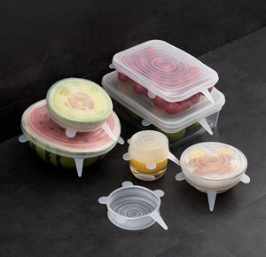 ZEFIRO | Reusable Silicone Covers - Set of Six