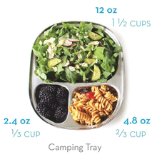 Load image into Gallery viewer, ECO LUNCHBOX | Stainless Steel Camping Food Tray