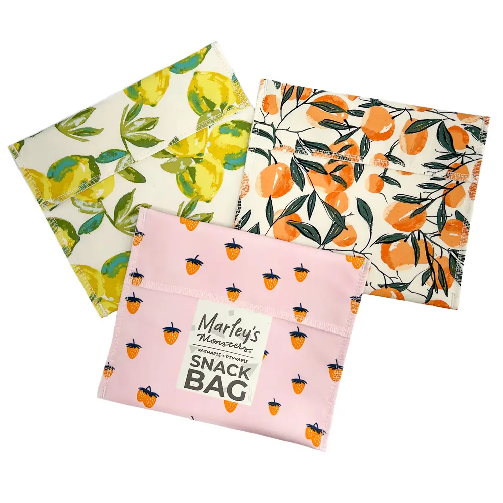 MARLEY'S MONSTERS | Snack Bags: 3pk