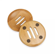 Load image into Gallery viewer, ZEFIRO | Wooden Soap Dish - Round