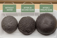 Load image into Gallery viewer, NO TOX LIFE | Luna Charcoal Facial Sponge