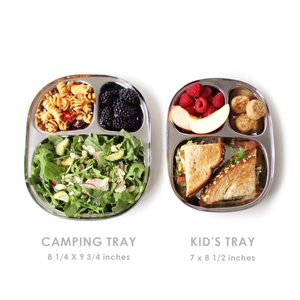 ECO LUNCHBOX | Stainless Steel Camping Food Tray