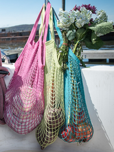 Load image into Gallery viewer, ECOBAGS | Organic String Bag - short tote handle