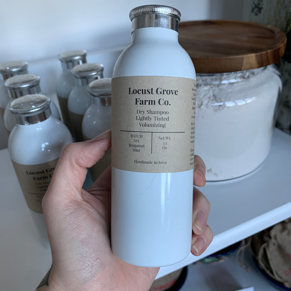 LOCUST GROVE FARM | Refill Dry Shampoo - BULK by oz (container NOT inc ...
