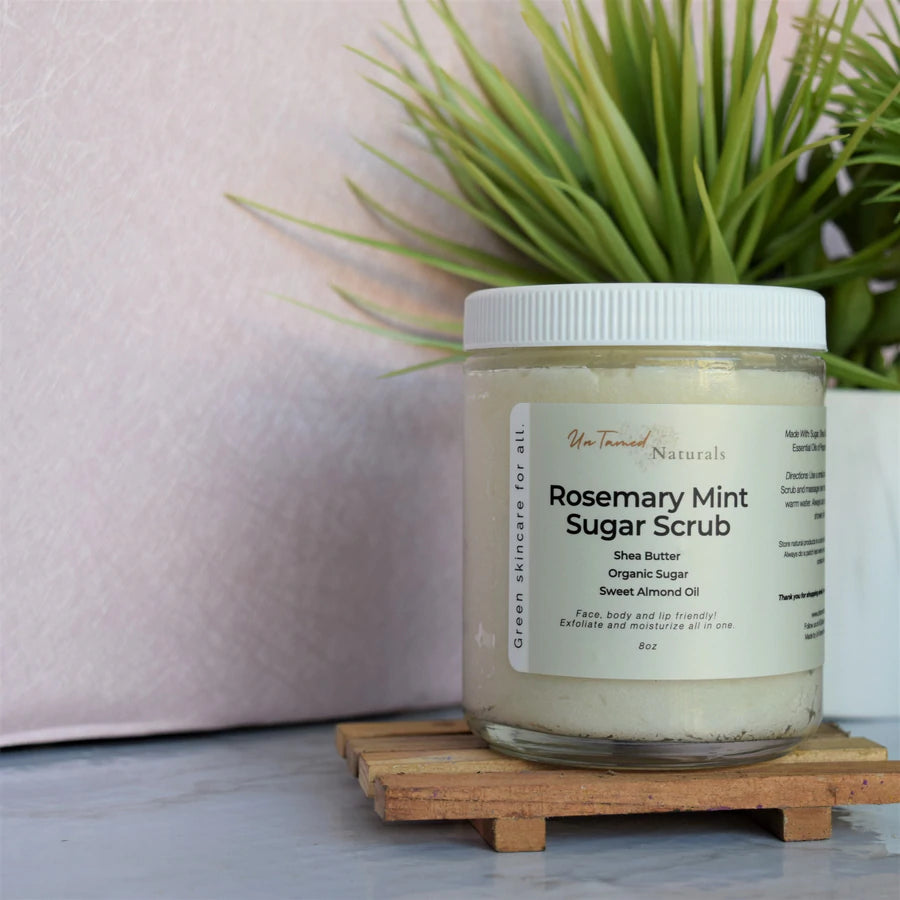 UNTAMED NATURALS | Rosemary Mint Sugar Scrub