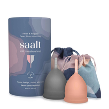 Load image into Gallery viewer, SAALT | Soft Menstrual Cup Duo Pack