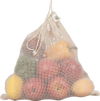 ECOBAGS | Large Organic Cotton Mesh Bag