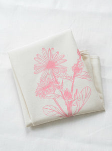 HEARTH AND HARROW | Calendula Flower Organic Cotton Tea Towel