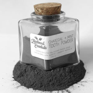 BESTOWED ESSENTIALS | Charcoal + Mint Toothpowder